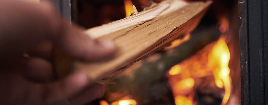 Handbefestigung am Kamin